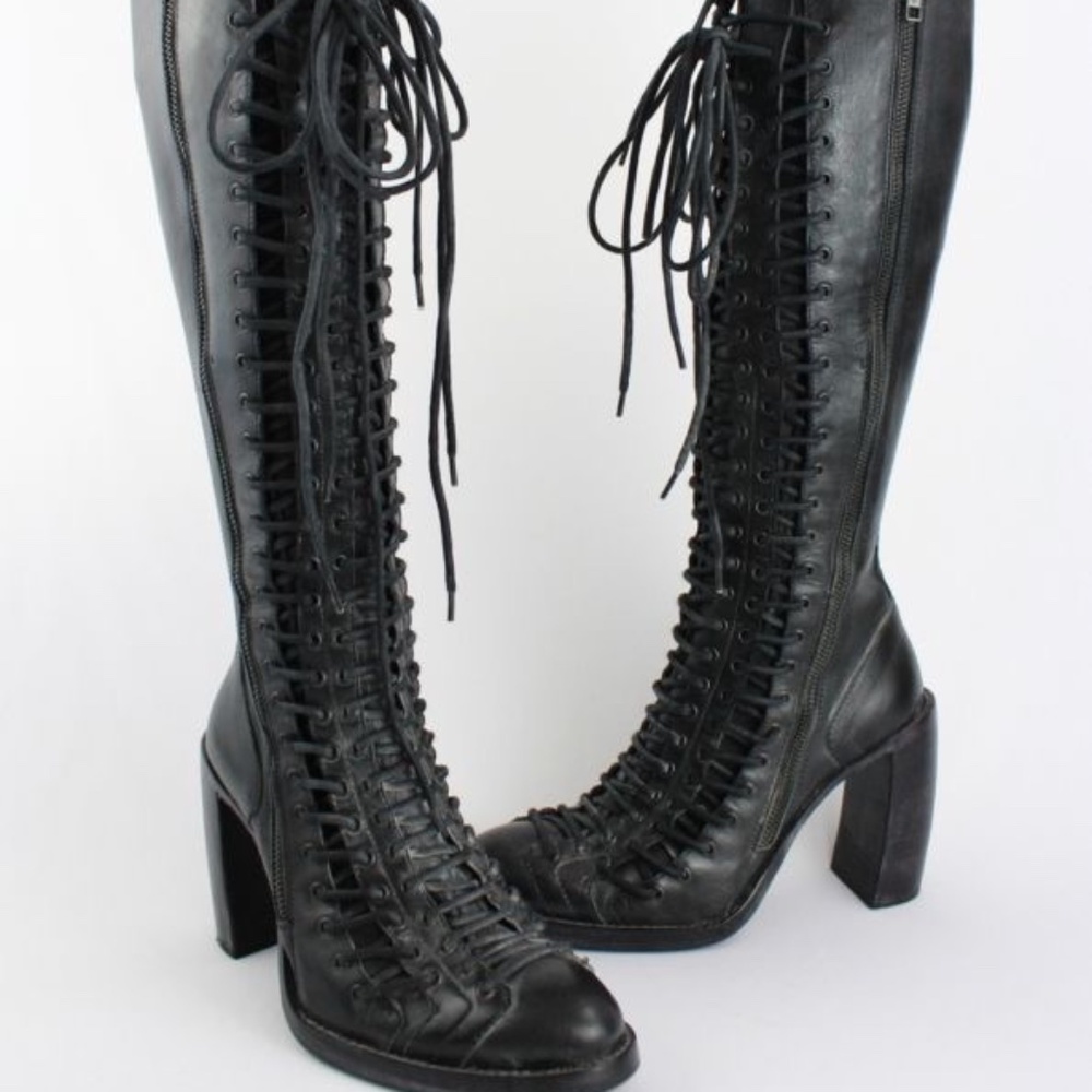ISO Ann demeulemeester triple lace boot